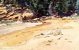 Sand Beach Schooner Head Maine by John Singer Sargent